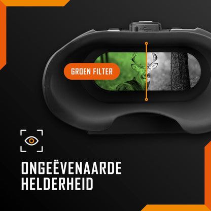 Nightfox Swift Nachtkijker - Digitaal Infrarood - 70 m. bereik - Herlaadbaar