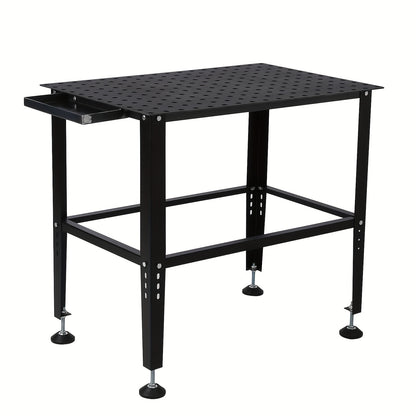 Laswerkbank – Lastafel – Werkbank – Metaalwerkbank – Mobiele Werkbank – 91x61 cm – 544 kg Draagvermogen – Stalen Constructie Met Vergrendelbare Wielen