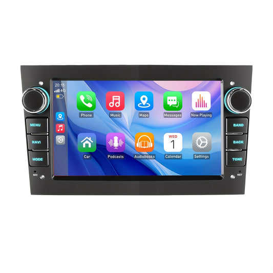 Autoradio – Autoradiosysteem – Auto Stereo – Multimedia Speler – Autoplay Radio – Android 14 – 7 Inch HD Touchscreen – Draadloos CarPlay & Android Auto