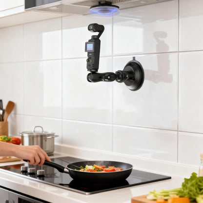 Zuignap Mount, Auto Mount Voorruit Venster Dash Houder Kit, Camera Houder,Pocket 3 Accessoires, Uitgebreide Compatibiliteit, Met Straat En Schroeven, Voor Gezinsfoto's, Vlog、 Reizen