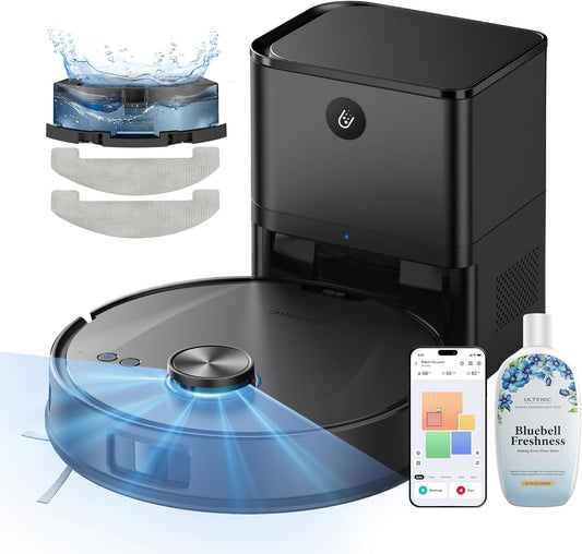 <font dir="auto" style="vertical-align: inherit;"><font dir="auto" style="vertical-align: inherit;">        Ultenic T20 Pro Vacuum Cleaner Robot, Robot Vacuum Cleaner, Silent Robot, Connected to Wi-Fi/Bluetooth/Alexa/App, 6 Cleaning Modes, Self-Charging,