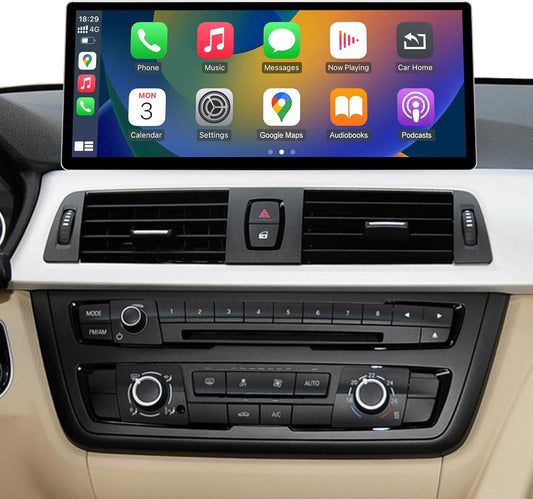 12,3 Inch Autoradio Touchscreen – Multimedia Scherm – Navigatiescherm – Infotainmentsysteem – Auto Display – Draadloze CarPlay – Android Auto – Plug & Play Installatie – HD Resolutie 1920x720
