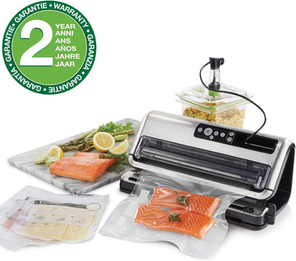 Foodsaver FFS006X Folielasapparaat, Vacuümverpakker, Vacuümapparaat, Grijs
