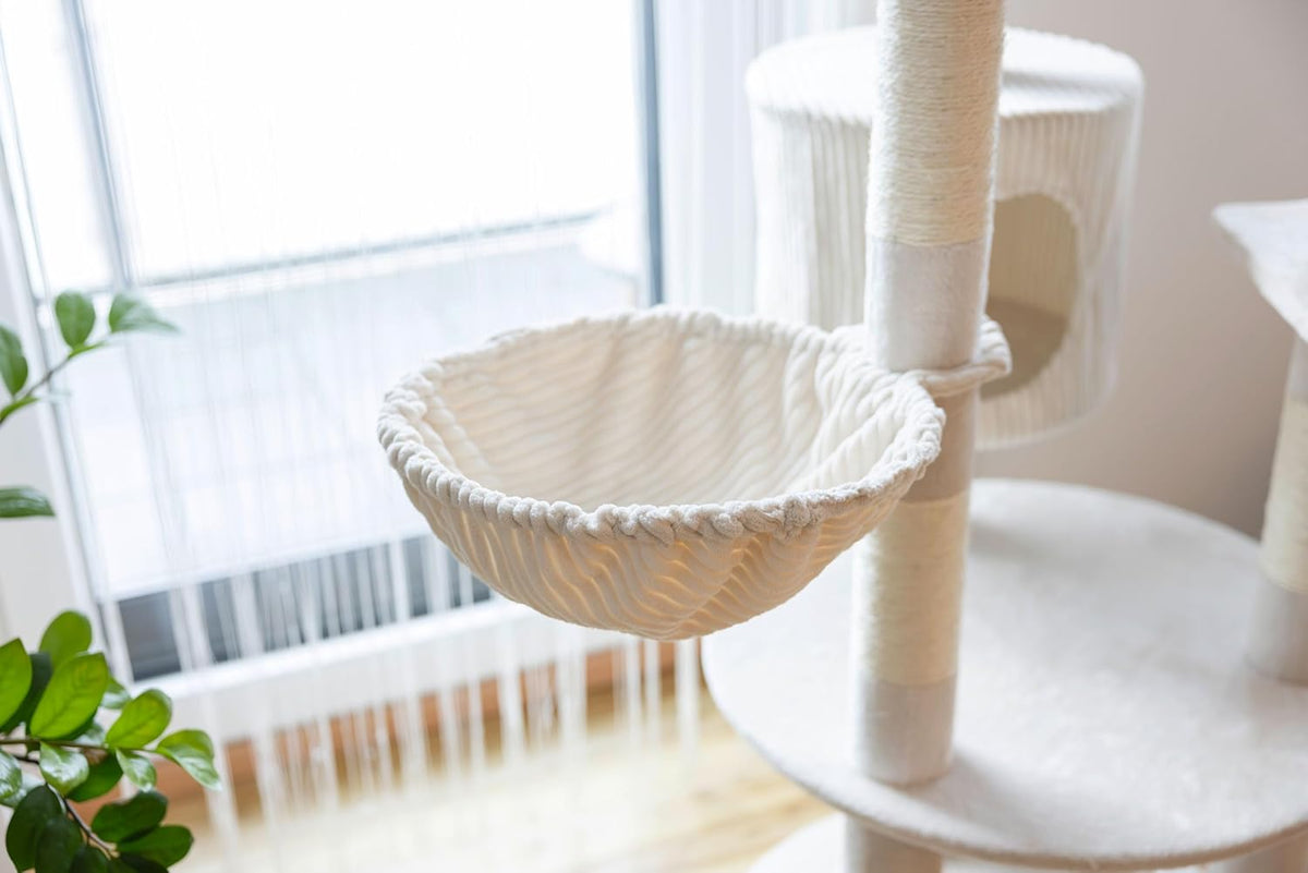Kerbl Pet Krabpaal Annika, beige, 164 cm, kattenkrabpaal, krabplank, hout, katten