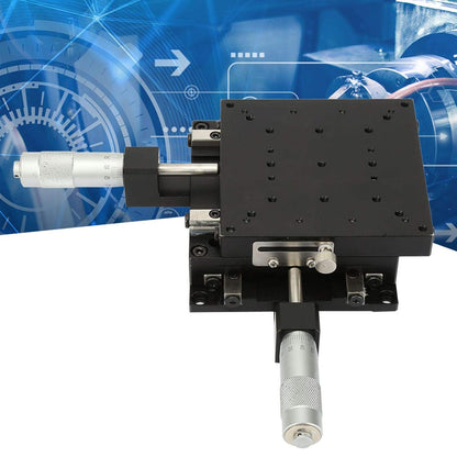 Trimmen Platform, XY Lineair Stadium SEMY100-AC Micrometer Handmatige Dia Tafel Trimmen Platform Roller Stadia 100 * 100 * 40mm