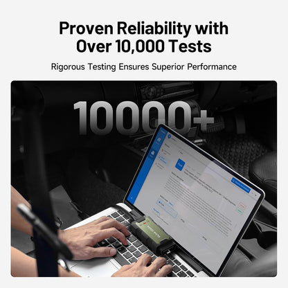 TOPDON RLink J2534 Pass-Thru Programmer, OEM Reprogramming and Diagnostic Tool, Improved J2534 VCI, Supports J2534/D-PDU/CAN-FD/DoIP, Compatible with more than 13 vehicle brands, ONLY - QUORE