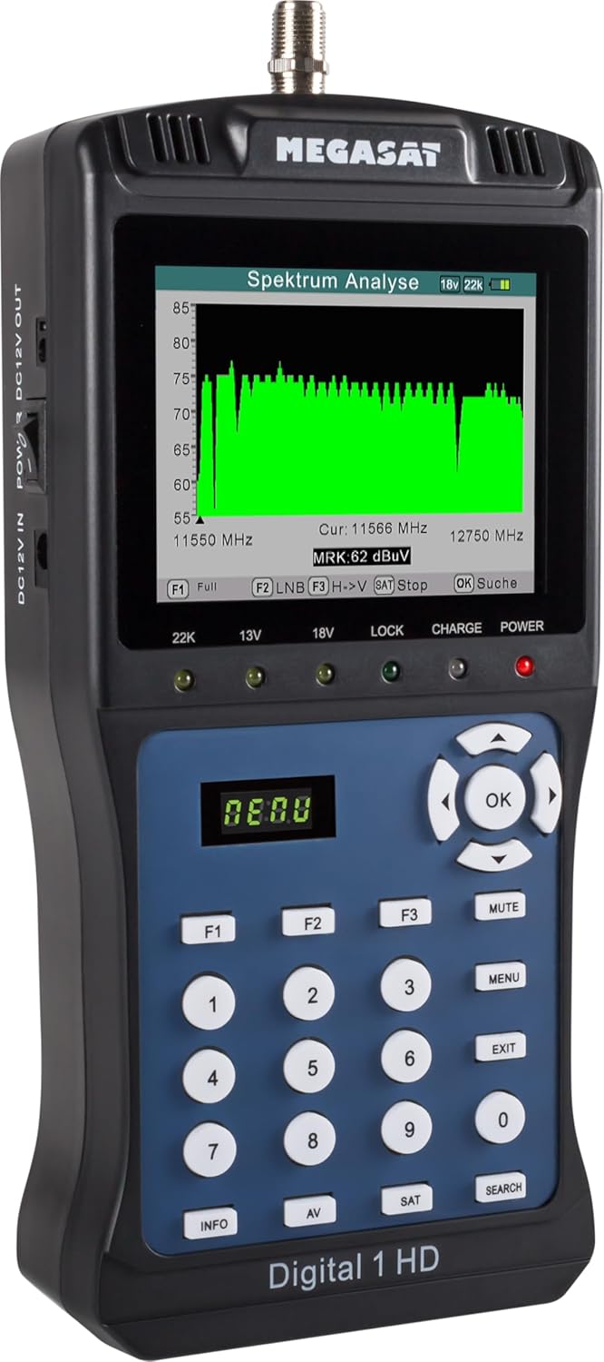 Megasat Digital 1 HD 2600011 Satellietmeter