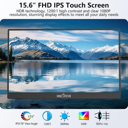 InnoView 15.6 FHD Touch Screen Portable Screen - QUORE