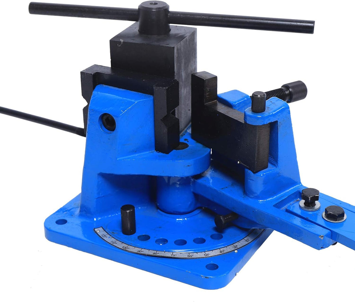 UB-100A 120° Angle Bending Machine, Bending Machine, Universal, Manual, Metal Bending Machine, Cast Steel, Manual Angle Bending Machine, Metal Bending Machine, Stainless Steel, Round Bending Device - QUORE