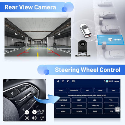 Inefala Android 15 autoradio voor Fiat Tipo Egea 2015-2017 4+64G met Wireless CarPlay Android Auto, 7 inch scherm ondersteuning FM RDS 32EQ GPS Bluetooth WiFi SWC AHD achteruitrijcamera