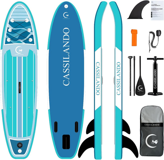 CASSILANDO Stand Up Paddle Board, SUP opblaasbaar, stand-up