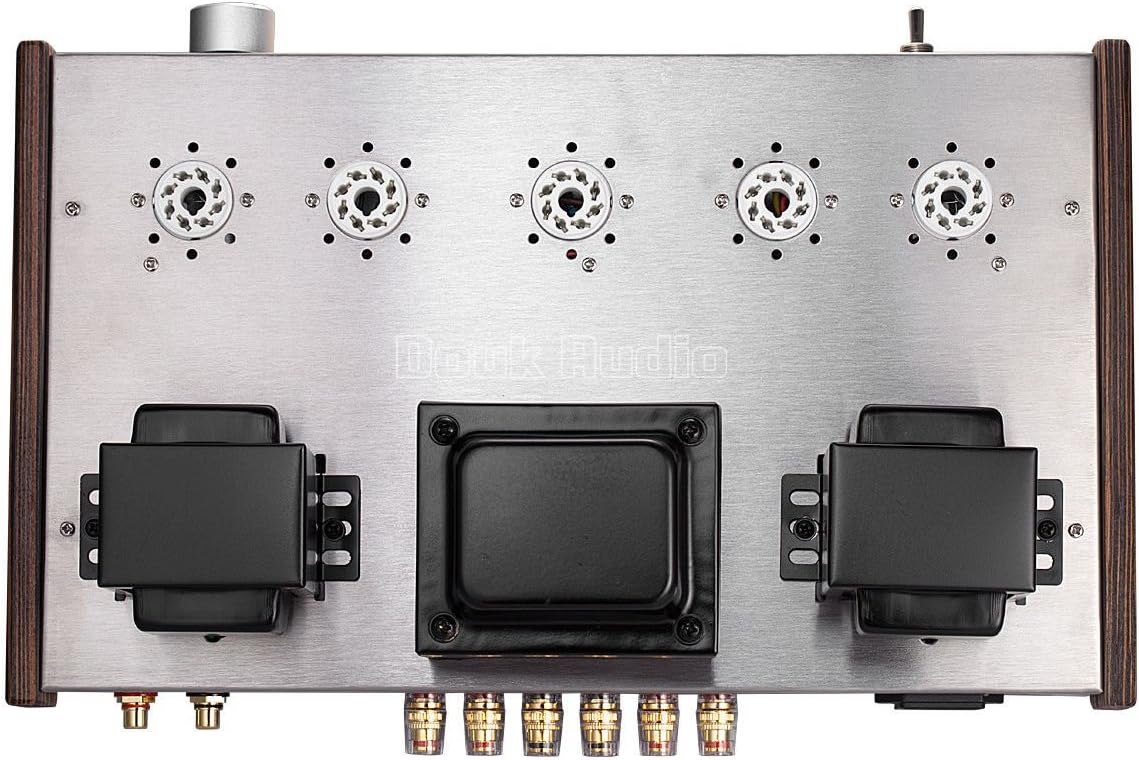Nobsound HiFi-versterker EL34 Valve Tube Classic 2.0 Channel Stereo Single Ended Class A Power Versterker 12 W x 2