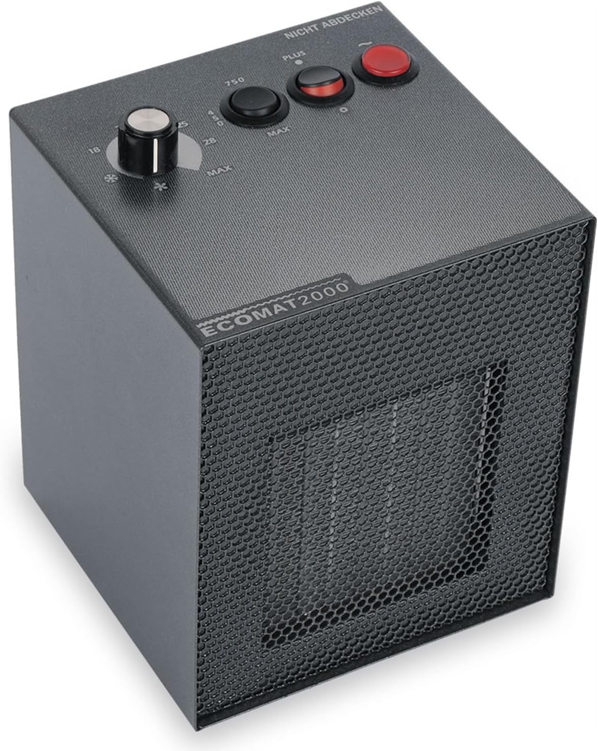 Classic Plus mobiele ventilatorkachel, 230 V, 450 W, 750 W, 1800 W, thermostaat, automatische uitschakeling