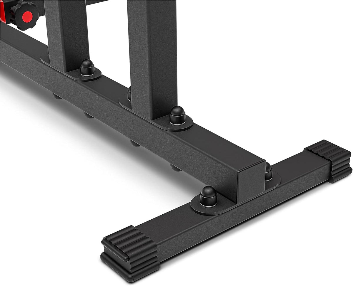 Marbo Sport Combination Stand with Multifunctional Fuse Weight Rack Height Adjustable Dumbbell Stand Adjustable for Gym Dumbbell Rack Squat Rack MS-S104 Two Variants - QUORE