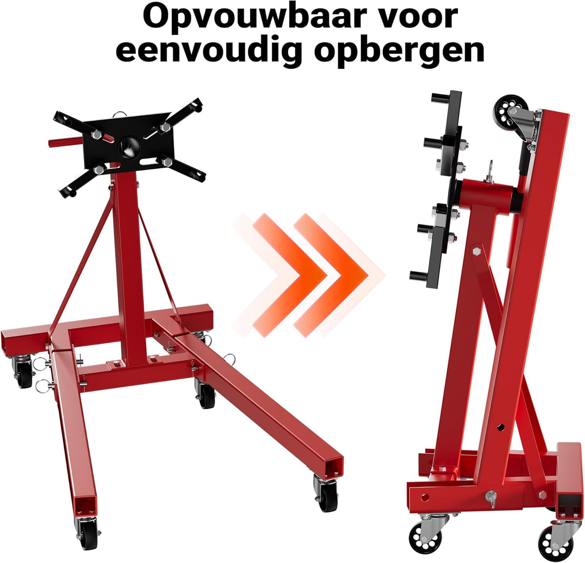 Motorstandaard motorkrik 900 kg motorlift motorblok standaard lift