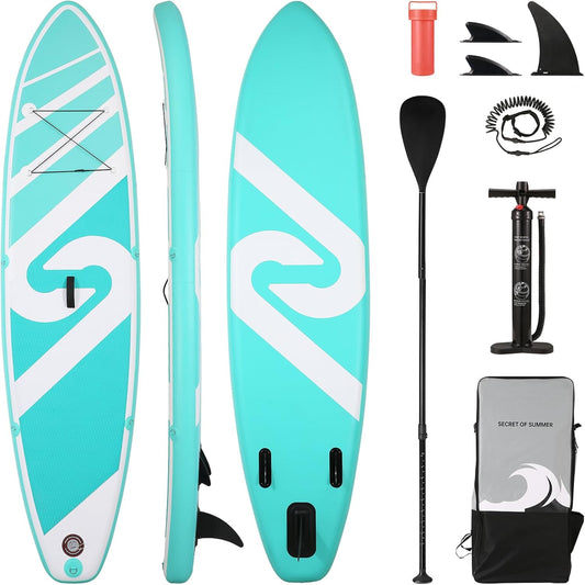 <font dir="auto" style="vertical-align: inherit;"><font dir="auto" style="vertical-align: inherit;">        Inflatable Paddle Board Stand Up Paddle Board Inflatable Paddleboard SUP Board with Premium Full Accessories 120"x30"x6" for Youth & Adults Lots of