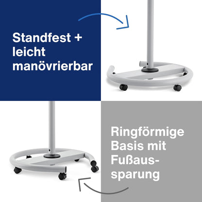 magnetoplan 12270F13 Mobiele flipchart - de Luxe