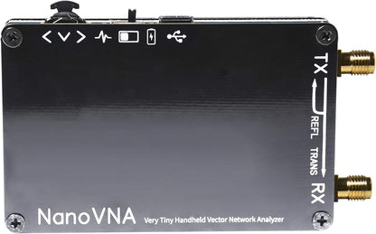 Nooelec NanoVNA - Open Hardware Vector Network Analyzer Kit van Geautoriseerde Distributeur. Inclusief 50kHz-900MHz+draagbare VNA met EMI Shielding & SOLT Calibration Kit. Ondersteuning Innovatie!