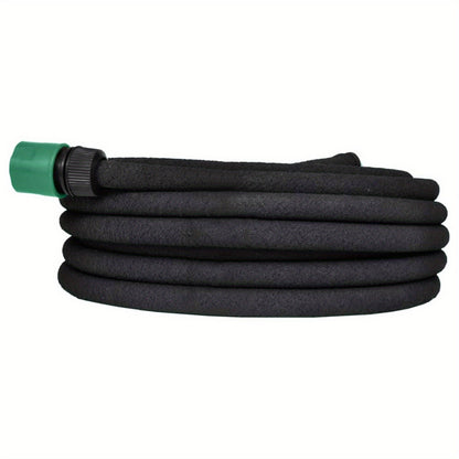 Druppelslang – Irrigatieslang – Soaker Hose – Tuinslang – Wateringslang – 50 Meter Lang – Rubber Materiaal – Universele 1/2 Inch Aansluiting