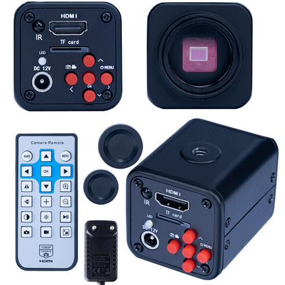 Microscoopcamera – Digitale Microscoop Camera – USB Microscoop – HDMI Microscoop Camera – Trinoculaire Microscoop Camera – 1080P HDMI Uitgang – 4K Foto & Video Opname