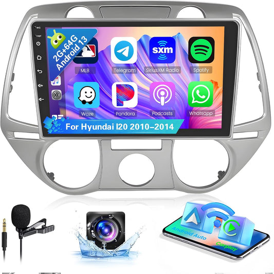 Autotuner – Autoradio – Android Radio – Navigatiesysteem – Multimedia Speler – 9 Inch Touchscreen – Draadloze CarPlay & Android Auto