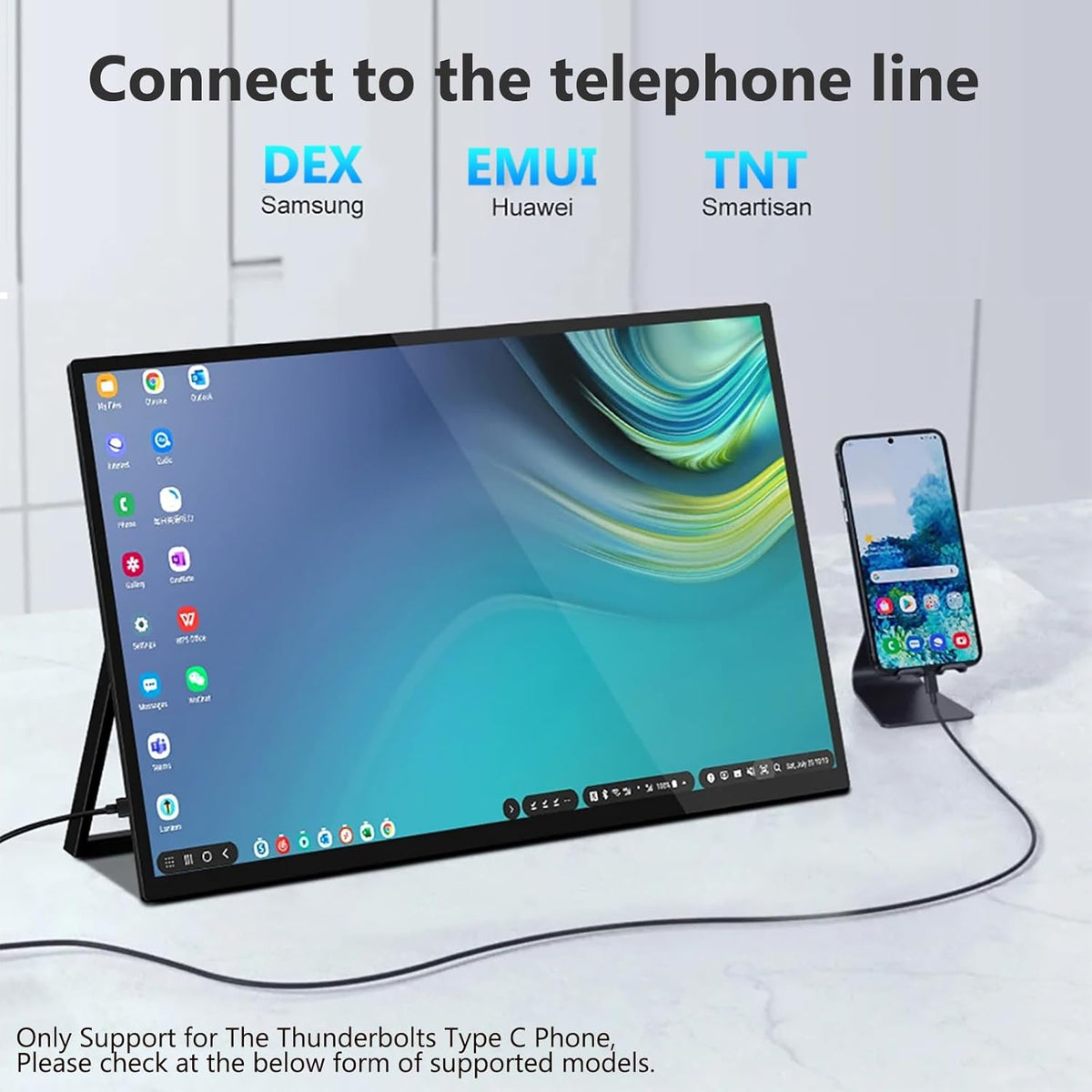 Portable Monitor 23.8 Zoll 100Hz 1080P,100% sRGB FHD HDR USB HDMI Tragbarer with VESA Speakers Portable Laptop Office Tragbarer Monitor,for Computer Switch Phone Game Devices - QUORE