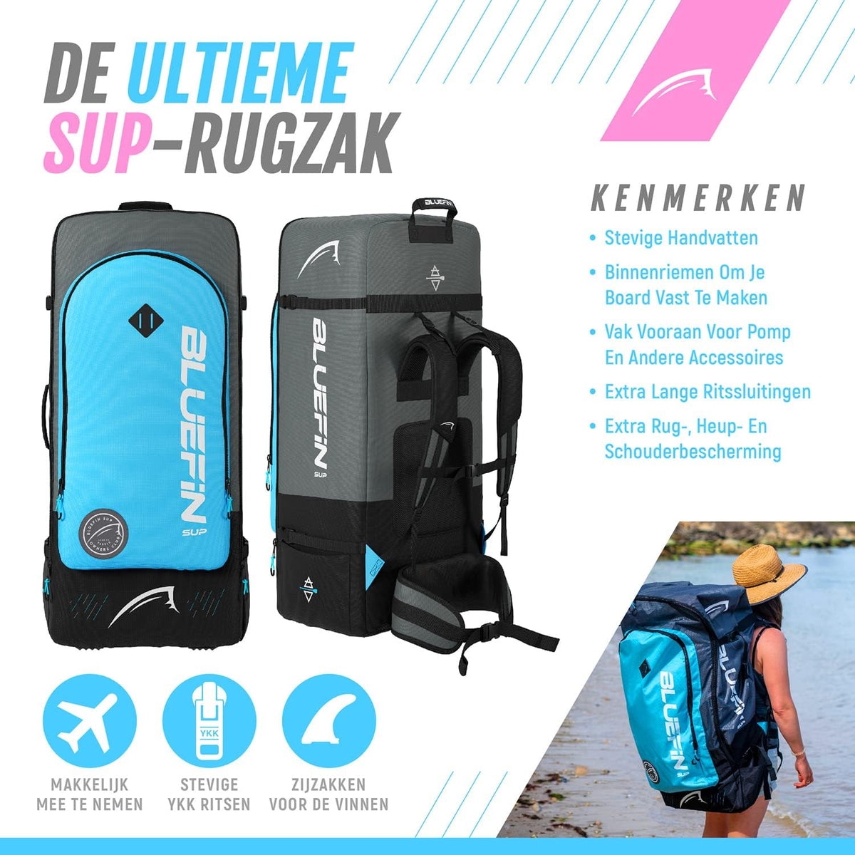 Bluefin Lite 10' Opblaasbaar Paddleboard