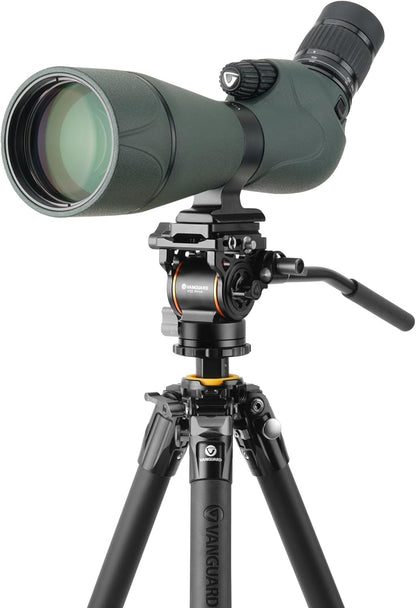 Videostatief – Camerastatief – Driepoot – Tripod – Fotostatief – Aluminium Met Videokop – 168 Cm Hoog – Draagvermogen Tot 8 Kg