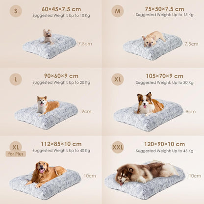 Hondenbed – Hondenkussen – Hondenmand – Hondenslaapplaats – Ligkussen – Extra Ruim 112x85 cm – Wasbaar & Antislip