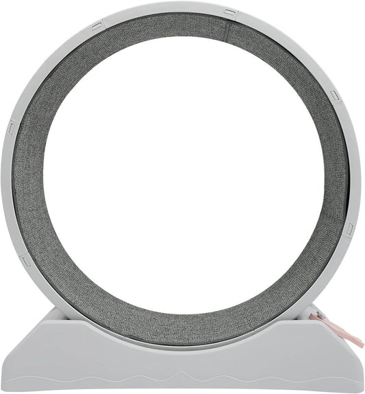 Cat Running Wheel – Loopwiel Kat – Kattenrad – Kattenfiets – Kat Speelwiel – 80 cm Diameter – Max 10 kg Draagvermogen – Stil En Veilig Loopoppervlak