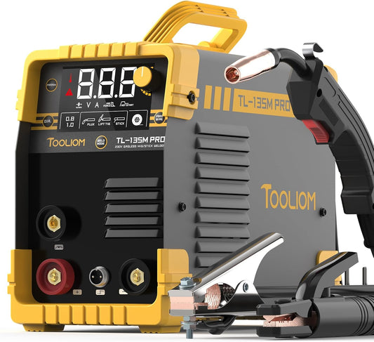 Gasloos MIG Lasapparaat – Flux-Core MIG Lasser – TIG Lasmachine – Elektrode Lasser – 3-in-1 Lasapparaat – Compact & Lichtgewicht – 230V Ingangsspanning