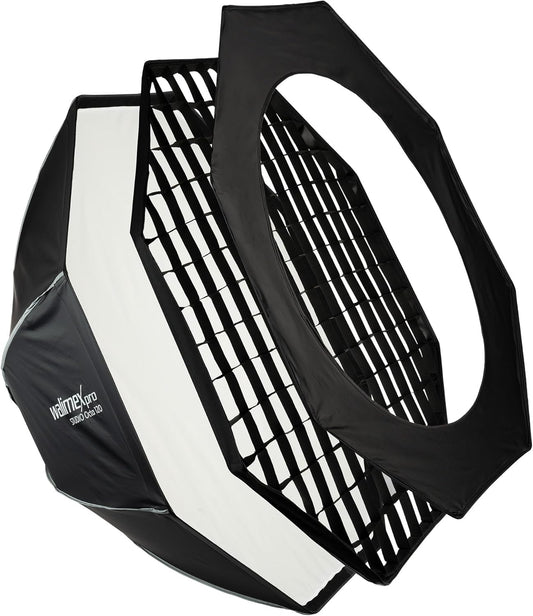 Octabox – Softbox – Studio Softbox – Lichtvormer – Octagonale Softbox – 120 cm – 360° Draaibaar