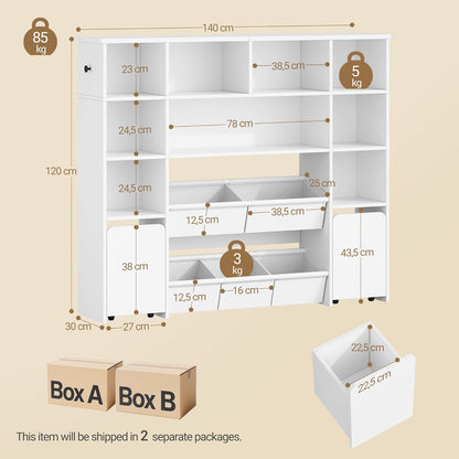 Hzuaneri Nursery Racks & Shelves EKB75203W