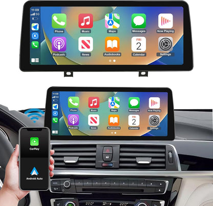 Autoradio BMW 3/4-serie – Touchscreen Autoradio – Multimedia Systeem – Navigatie Radio – 10,25 Inch Display – Draadloze CarPlay & Android Auto – Ondersteuning Achteruitrijcamera & MirrorLink