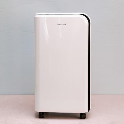 My Wave Draagbare luchtontvochtiger, 10 l, vermindert vocht, anti-schimmel, ideaal voor ruimtes tot 15 m², timer voor maximaal 24 uur en controlelampje