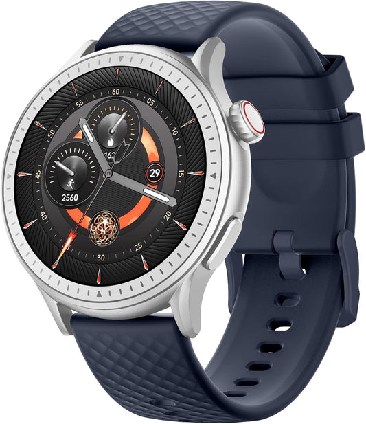 Smartwatch voor dames en heren, 112 sportmodi, fitnesshorloges met hartslagmonitor/slaapmonitor/stappenteller, HD-touchscreen, smartwatch met telefoneren
