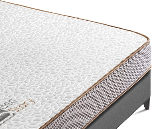 Gel Memory Foam Topper 140x200 – Matrasverbeteraar – Matras Topper – Traagschuim Topper – Matrasbeschermer – Dubbele Hardheid – Ademend & Drukverlagend