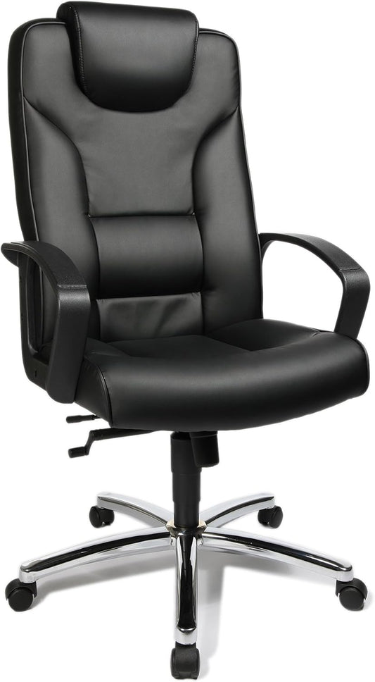 Topstar Bureaustoel, directiestoel Comfort Point 50, kunstleer, zwart
