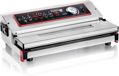 Magic Vac Jumbo-30 EVO Professional Vacuum Machine, Stainless Steel, 130 W, White