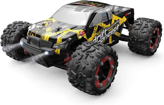 RC-auto – Afstandsbediende Auto – Radiografisch Bestuurbare Auto – Op Afstand Bestuurbare Auto – Truggy Racewagen – 1:18 Borstelloze Motor Tot 60 Km/U – 4WD Met 2 Accu’s Voor 40 Min. Speeltijd