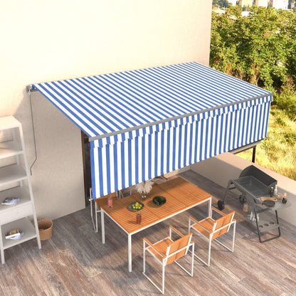 Uittrekbare Terrasoverkapping – Buitenzonwering – Zonnescherm – Pergola – Luifel – 5x3 Meter – Lichtgewicht Aluminium Frame – UV- en Waterbestendige Polyester Stof