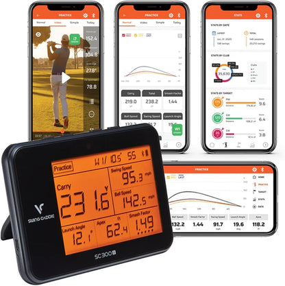 Voice Caddie Sc300I draagbare golflanceringsmonitor (2021)