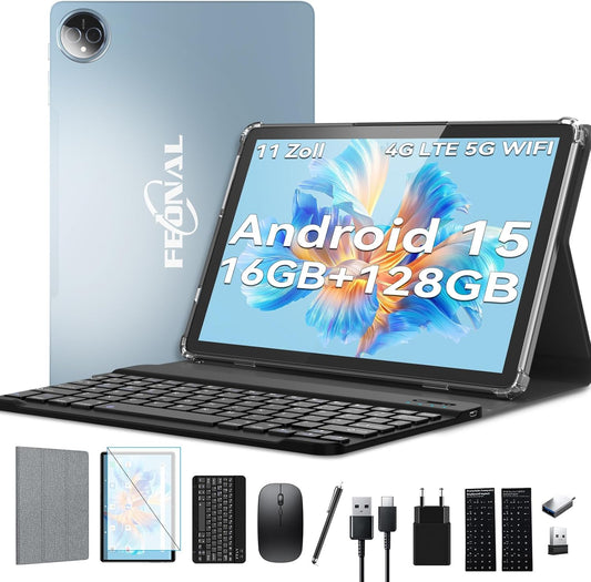 FEONAL 2025 nieuwste tablet 11 inch Android 15 tablets