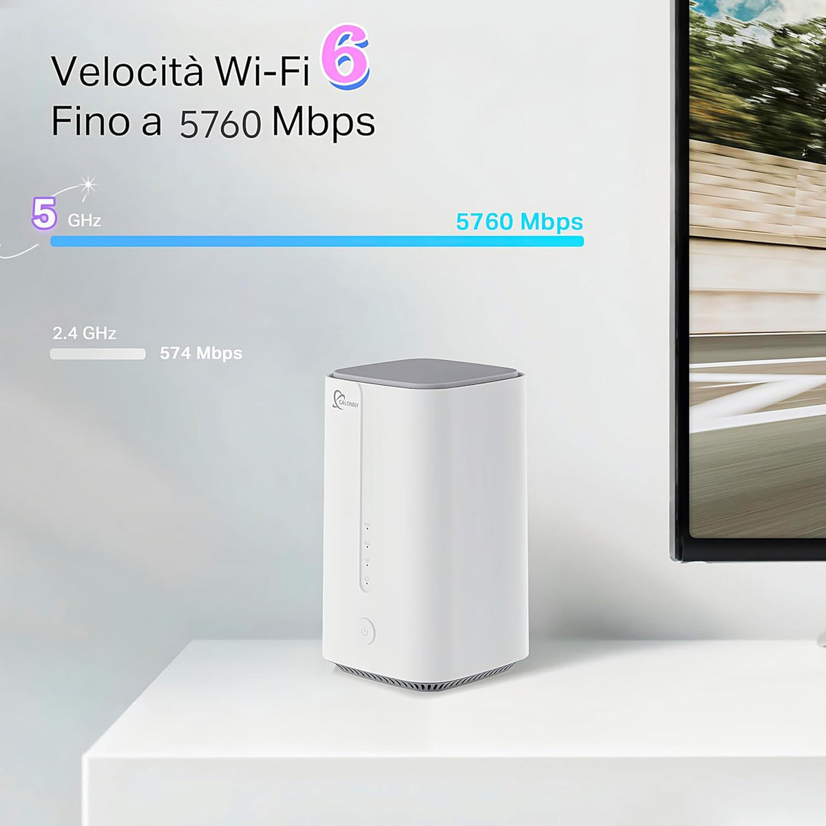 5G router met SIM WIFI 6 AX3000 3-poorts WAN/2.5Gbps LAN 5G NR TDD Max.4.61Gbps(s DL)/1.25Gbps(s) UL Dual Band Modem 2.4GHz 5.0GHz 802.11 a/b/g/n/ac/ax