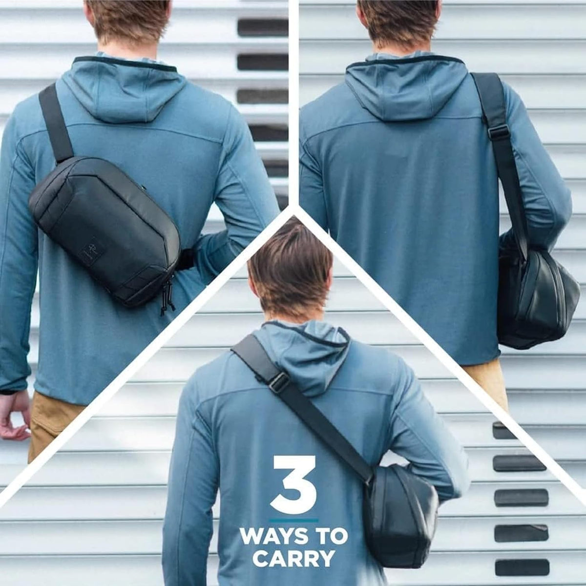 Gomatic Peter McKinnon Sling 8 L | Cameratas | Fotografie-Schoudertas | Camera Gear Shoulder Bag | Photography Shoulder Bag | Dagtas | Riemtas | Daypack | Hand Bagage | Slingbag | Waterdicht