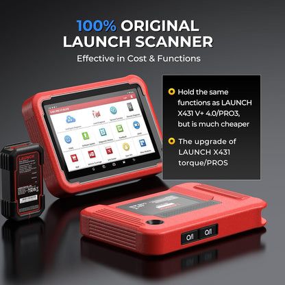 LAUNCH Start X431 PROS V1.0 OBD2 Diagnostisch apparaat met 31+ speciale functies, bidirectionele controle, ECU -codering, immobiele service, aanpassing, toetsenprogrammering