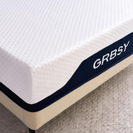 H5 matras, koudschuimmatras met ijszijden overtrek, verkoelend gel- en bamboehoutskoolschuim, 7-zones comfort, Oeko-Tex & CertiPUR-US gecertificeerd, 120 nachten proefslapen, 20 cm, 90 x 200 cm
