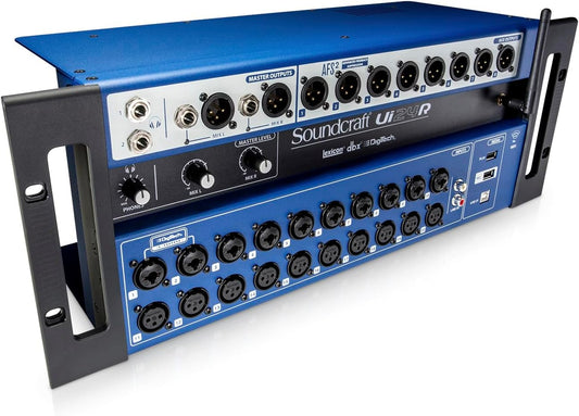 Soundcraft Ui24R Digitaal mixer- en opnamesysteem, meerkleurig, 24-kanaals