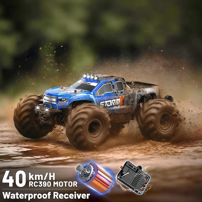 RC Auto 1:14 Off-Road Monstertruck – RC Truck – Afstandsbediening Auto – 4WD Buggy – 4x4 RC Voertuig – 40 km/u Snelheid – Waterdicht Met Metalen Schokdempers