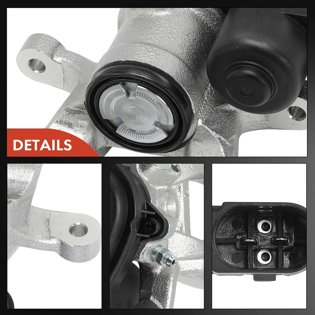 Frankberg 1 x remklauw achteras links compatibel met Leaf ZE1 Electric Qashqai II SUV J11 J11 X-Trail T32 T32R T32RR vervanging # 440114CA0B